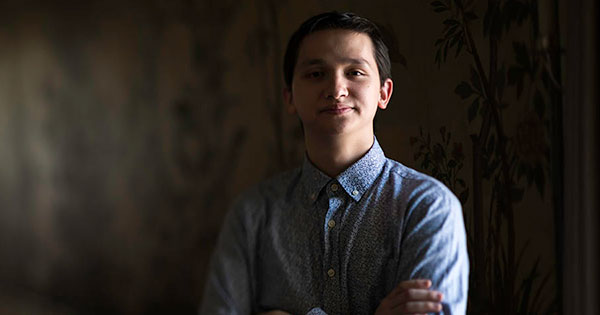 James Wilson ’23E standing with arms crossed