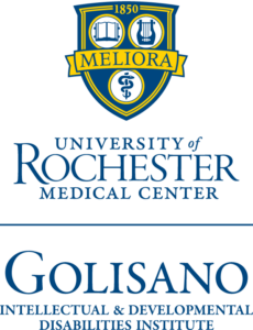 Golisano Intellectural & Developmental Disabilities Institute wordmark logo - University of Rochester Medical Center