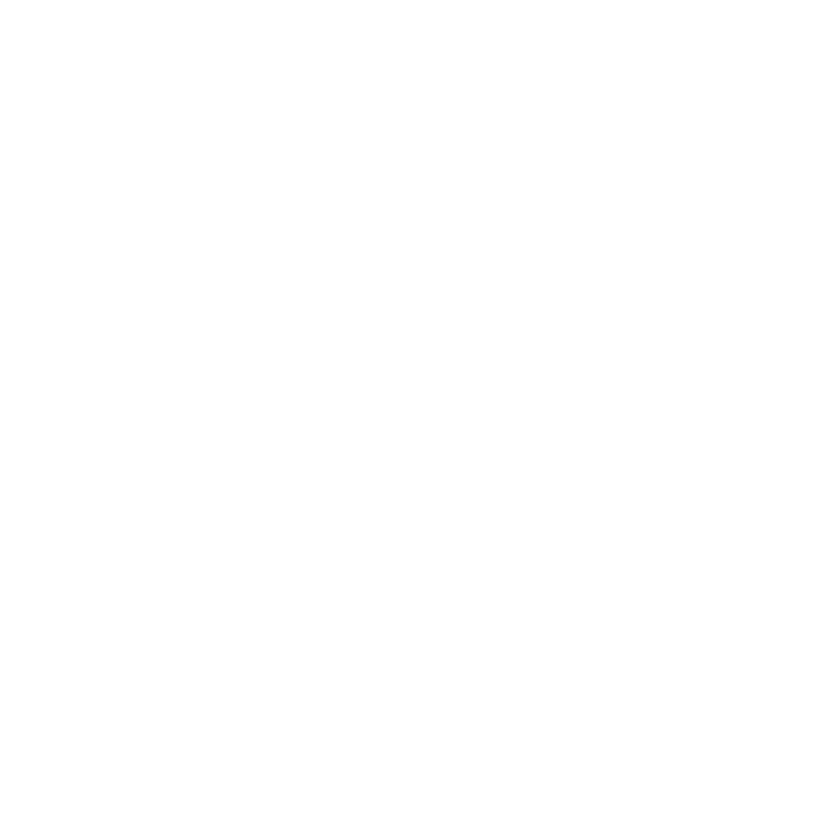 Outlined white globe icon