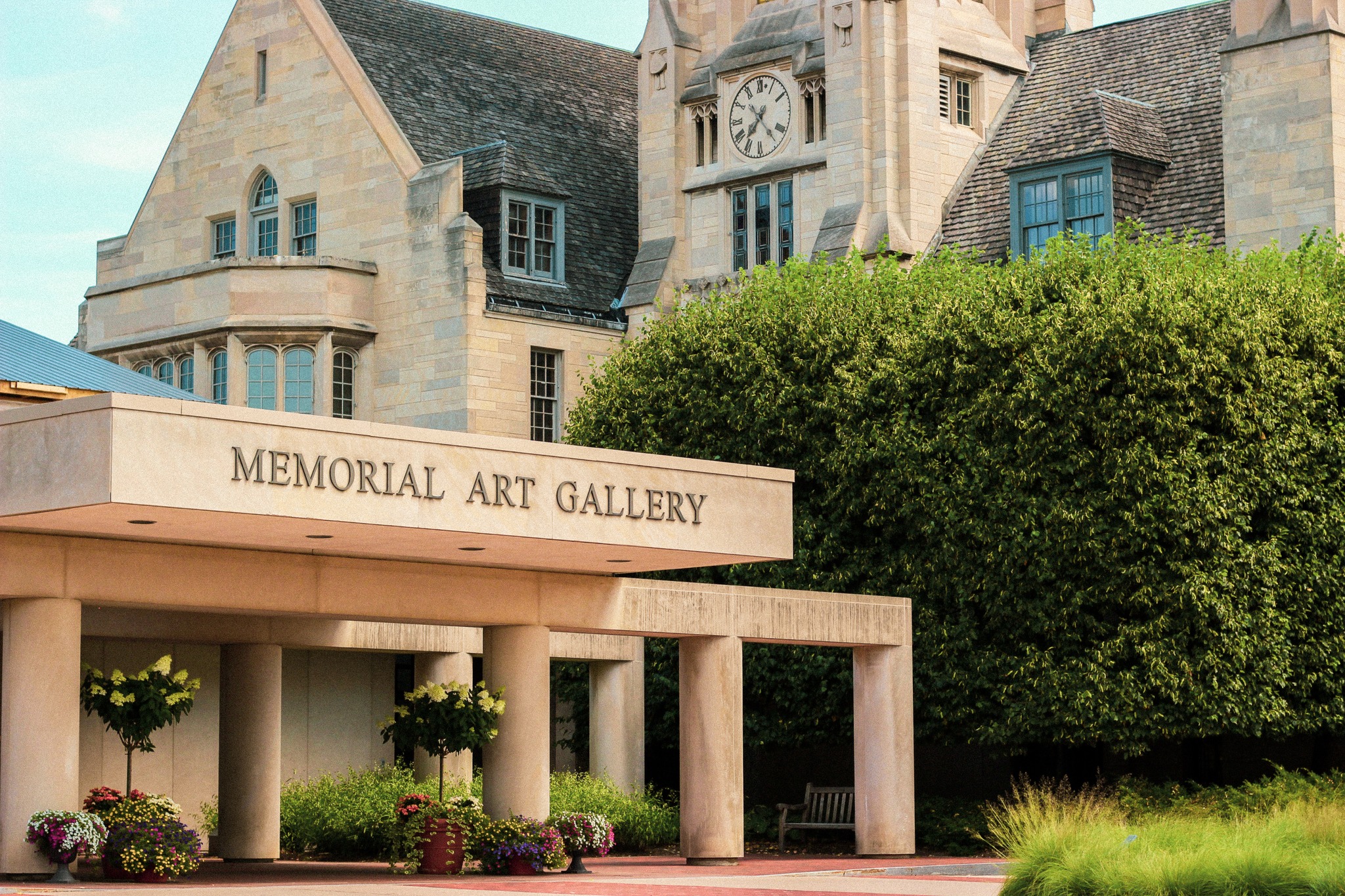 Memorial Art Gallery main entrance
