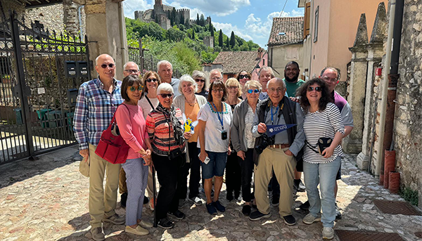 celebrating 50 years A group photo in Italy