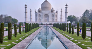 scenic photo of. historic landmark within india
