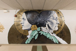 Susan B. Anthony mural