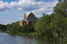Interfaith Chapel from the Genesee River