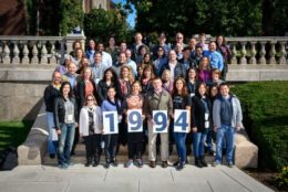 class of 1994 posting on steps ourdoors