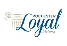 Rochester Loyal Meliora Logo.