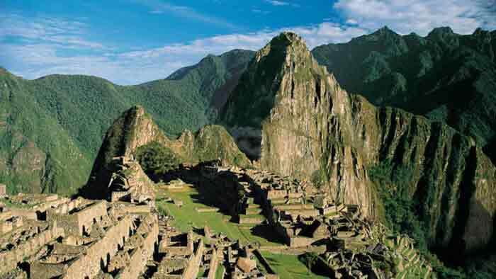 An overview image of Machu Picchu