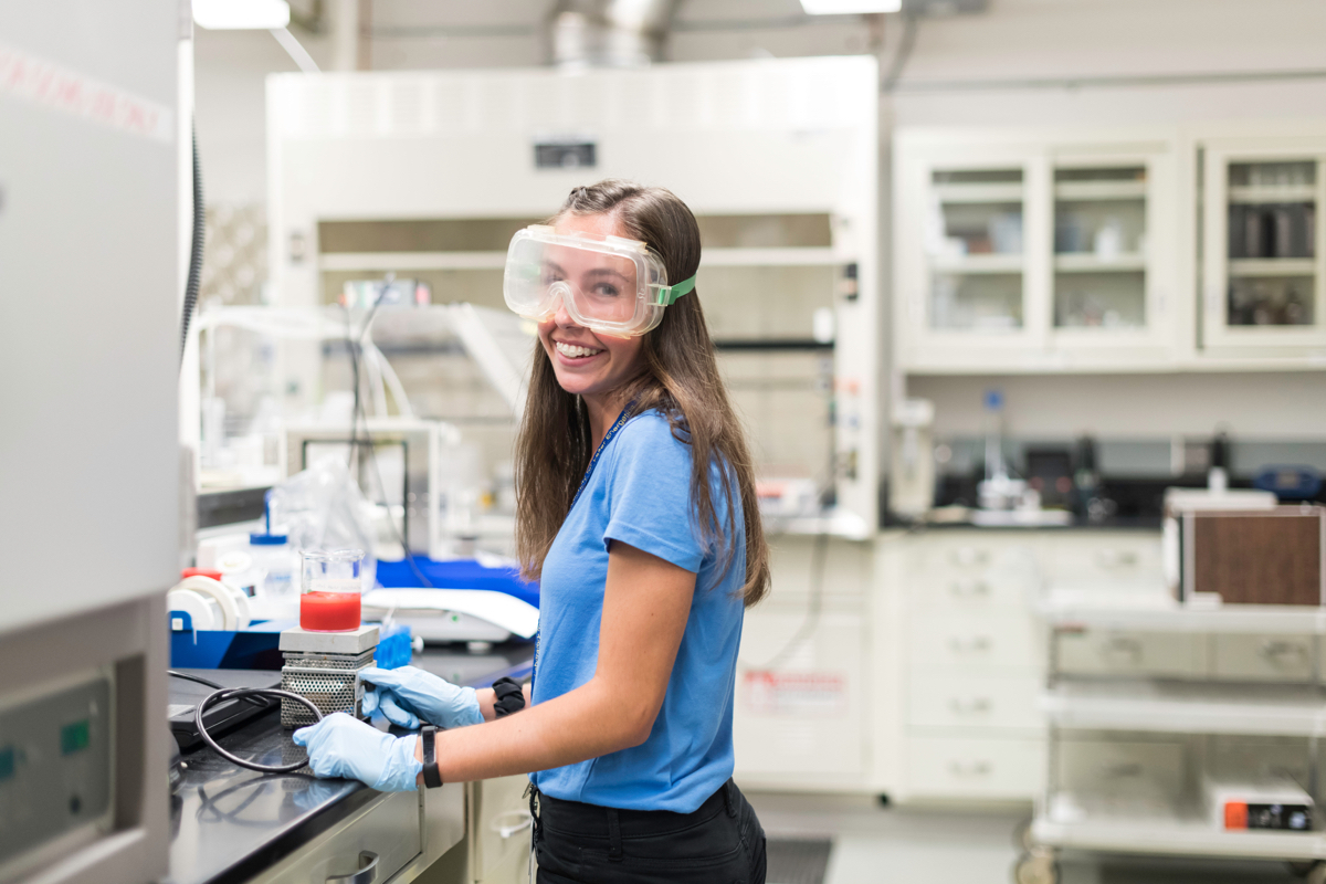 Student researchers at University of Rochester