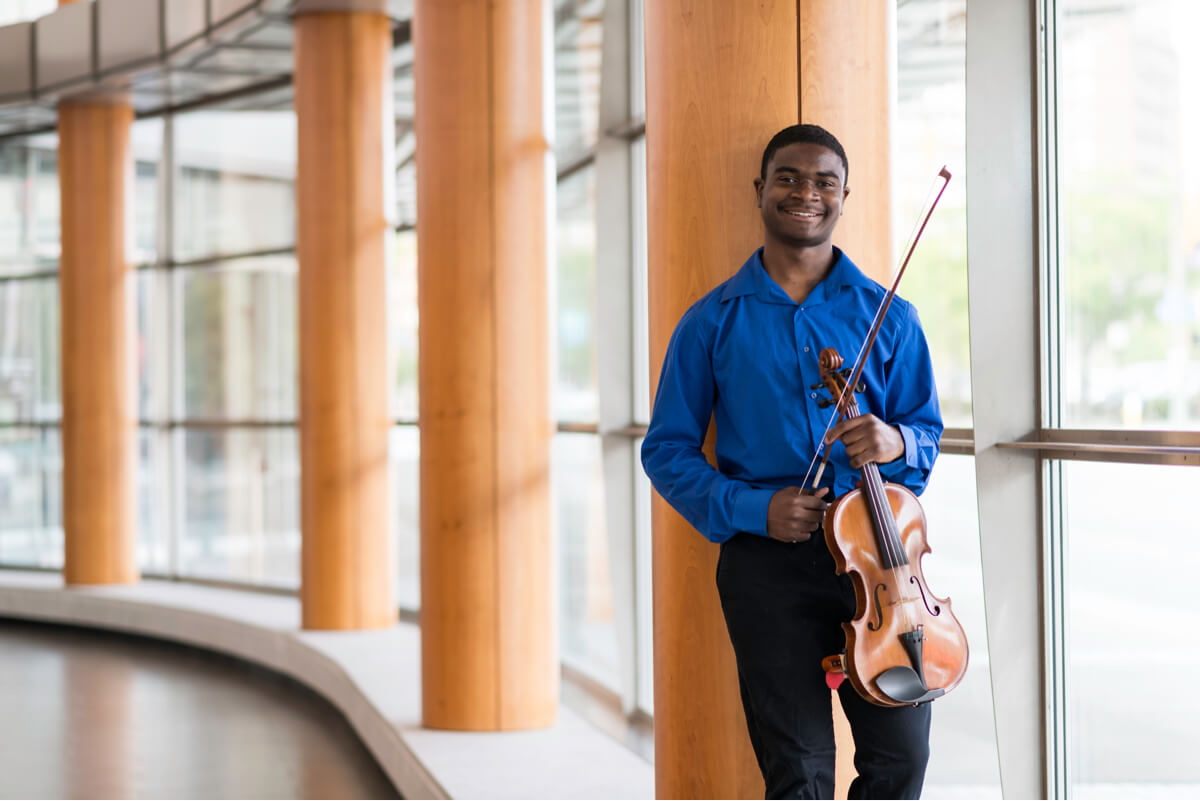 Jafre Chase of University of Rochester Eastman School of Music