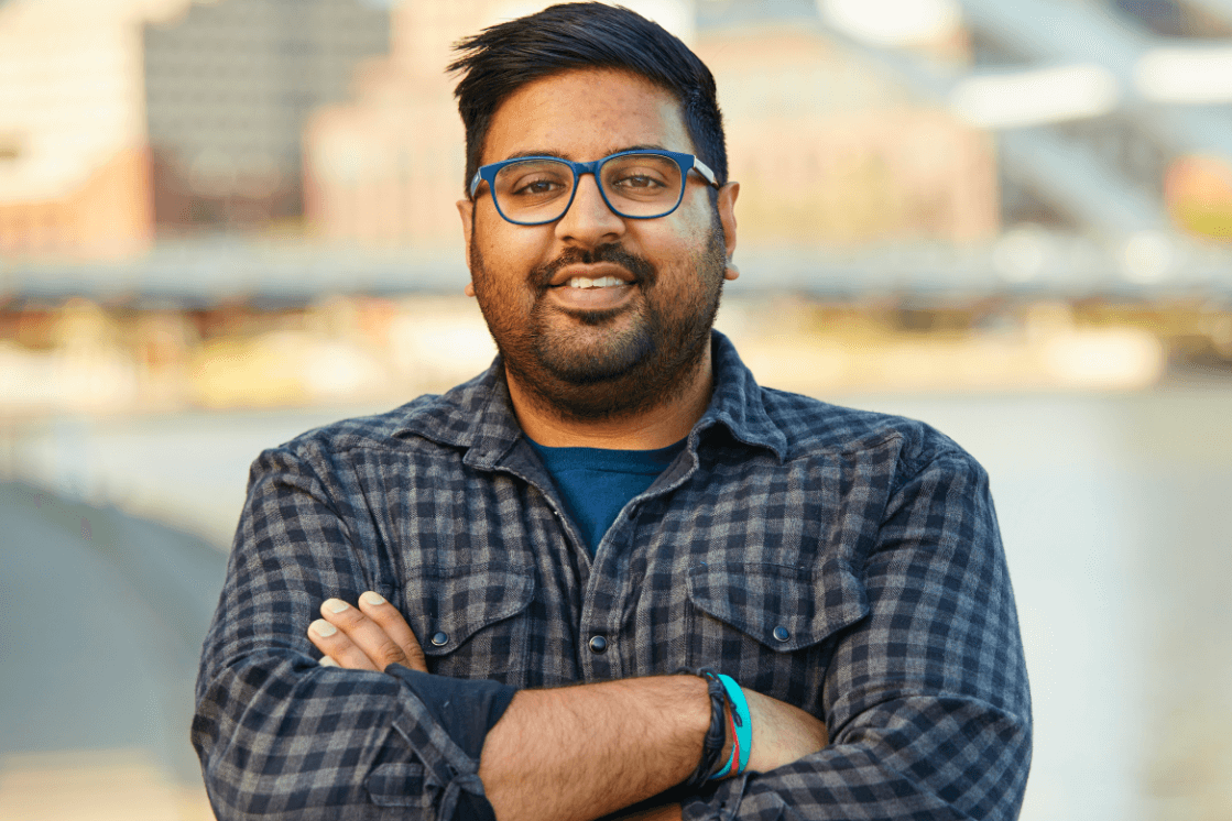 Portrait of MBA student at University of Rochester Simon Business School