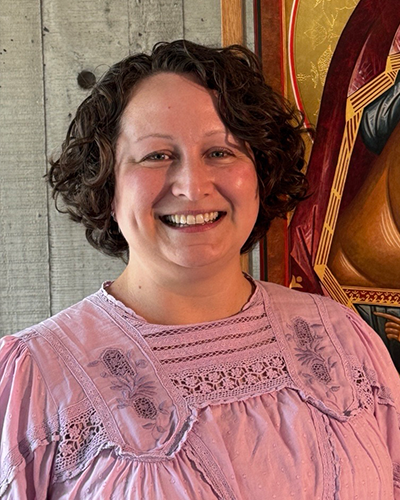 photo of Jen Hughes, smiling.s