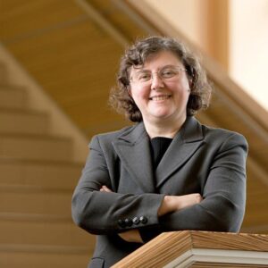 Photo of Raddaella Borasi Standing on the stairs