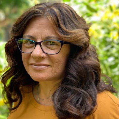 Headshot of Angela Buchiere.
