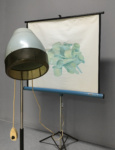 found objects, acrylic and audio