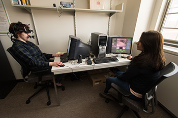 Eye tracking lab