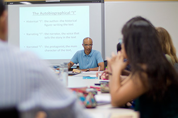 Students in class