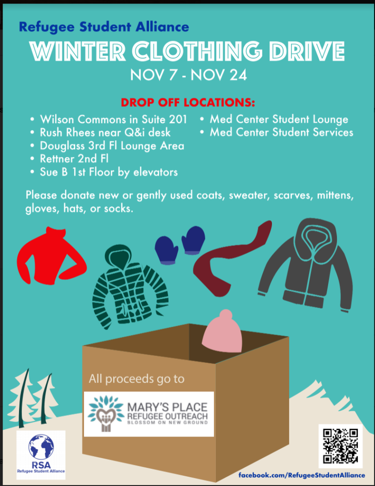 Winter Clothing Drive Bridging the Gap