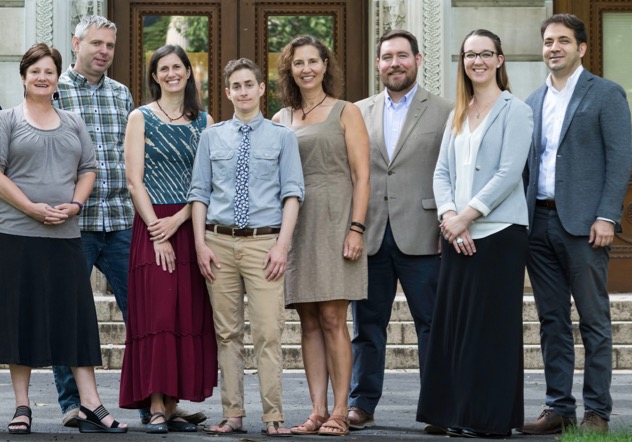 Jenny Hadingham, Derek Rushton, Cecilia Barone, Kyle Trenshaw, Robin Frye, Nic Hammond, Melissa Bridges, and Ali Safivand