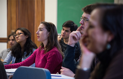 Students in class