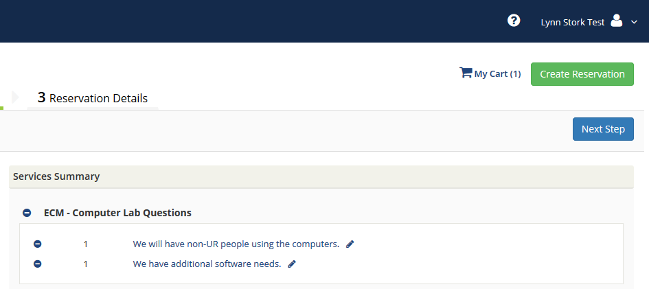 Services Summary