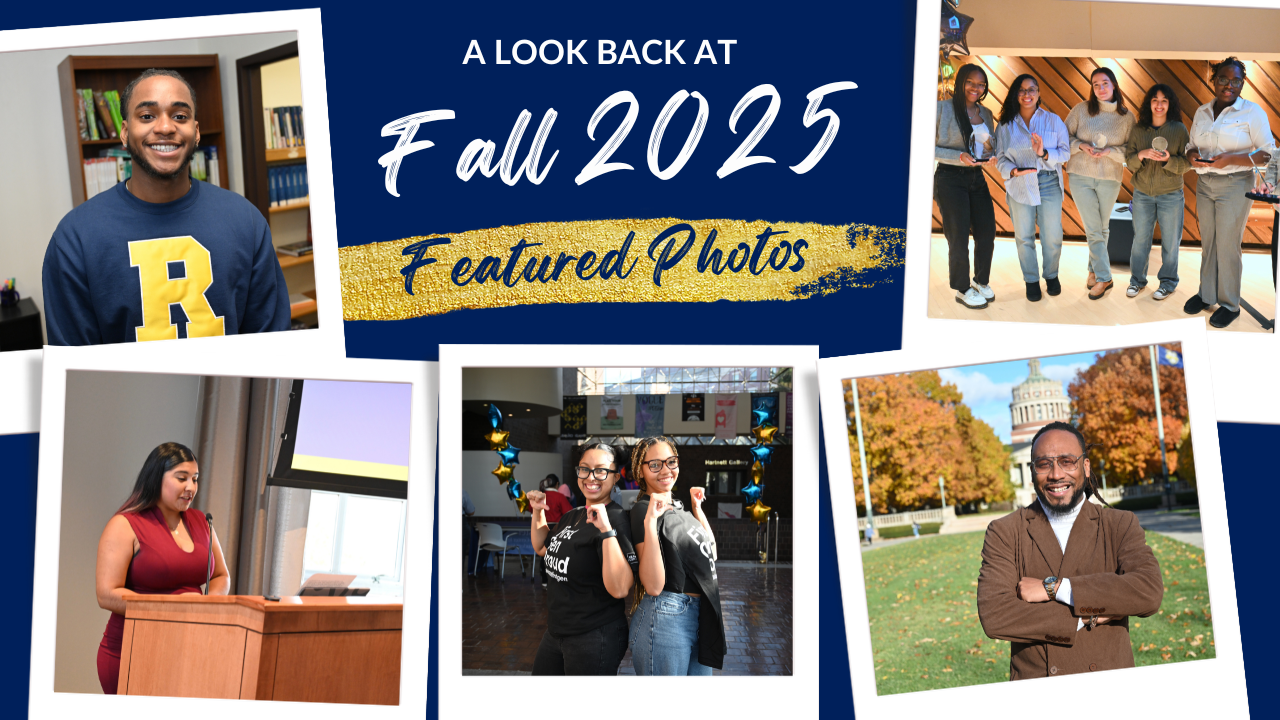 A collage of photos from various events.