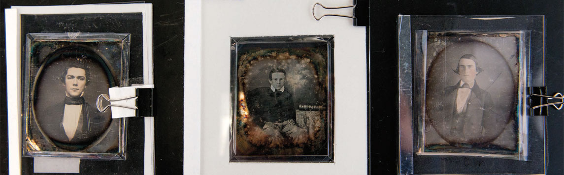 Three Daguerreotypes
