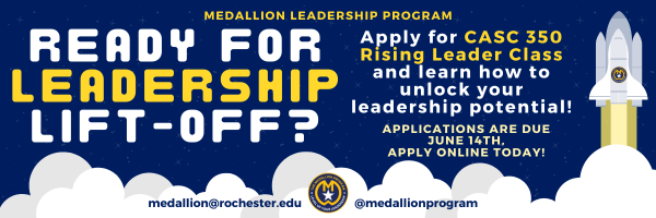 medallion course poster
