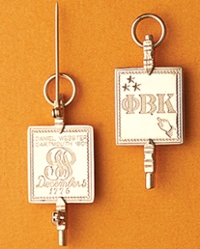 Phi Beta Kappa key