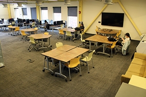 Students in a computer lab