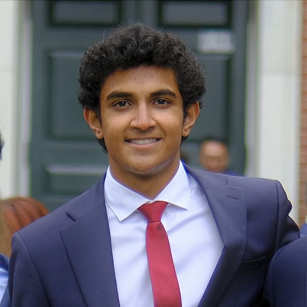 Headshot of Krish Patel.