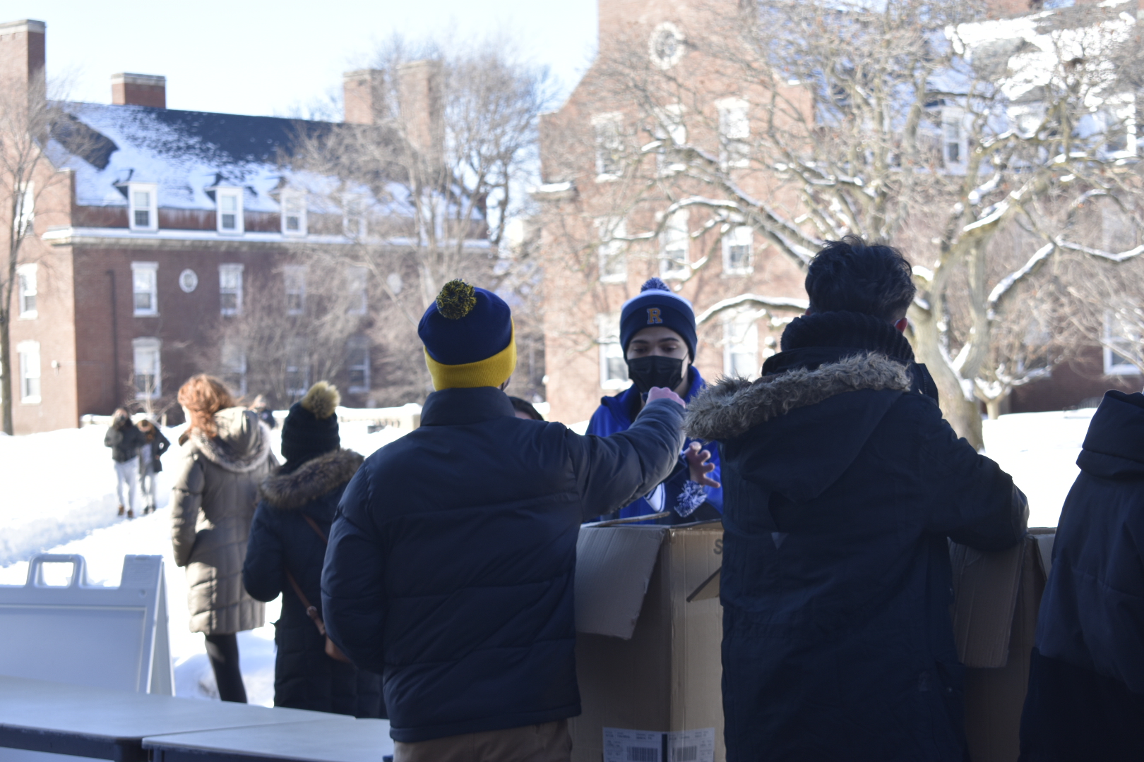Students at 2022 Giveaway