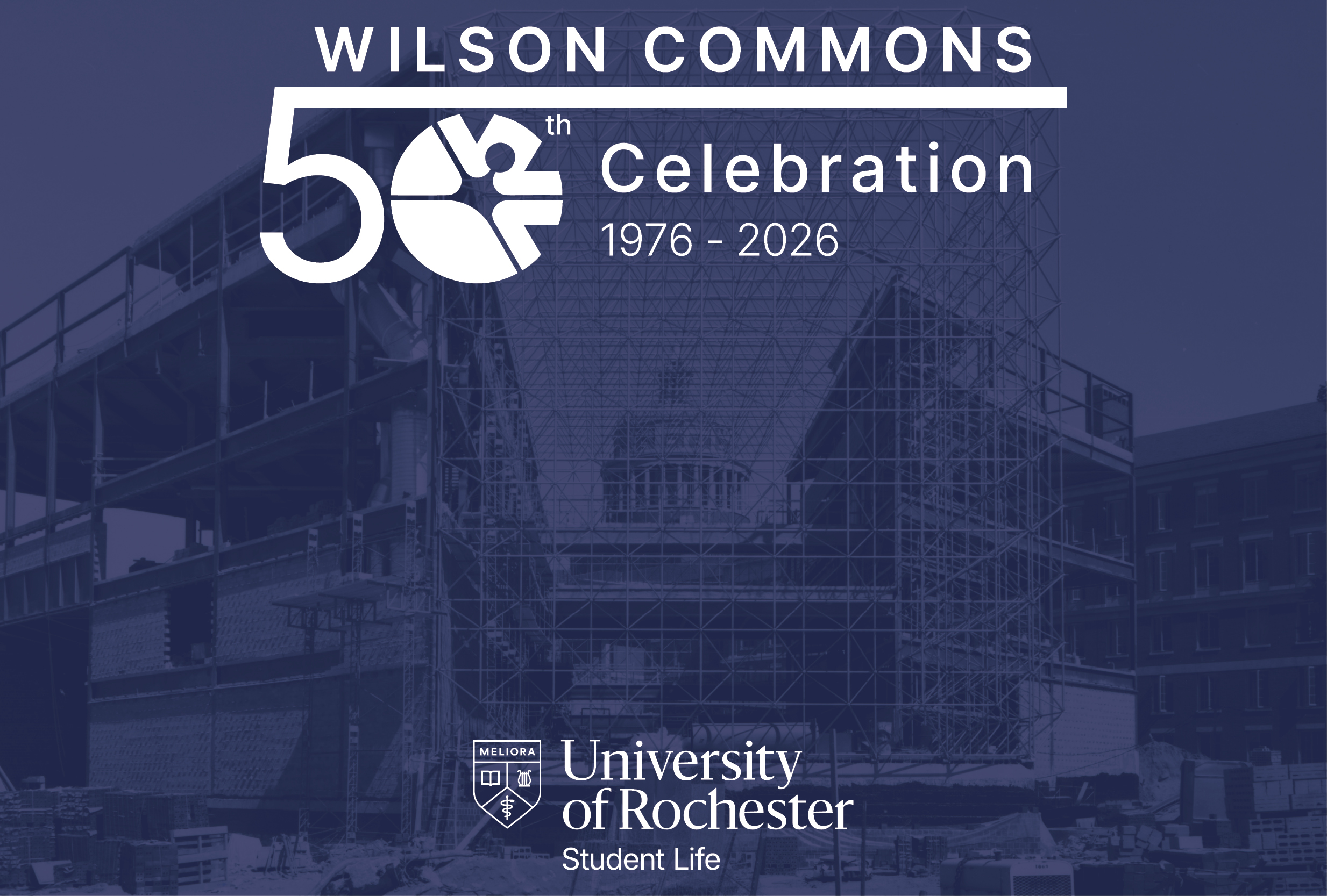 Wilson Commons 50th Logo