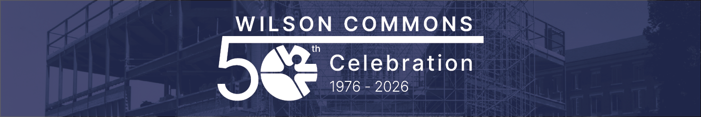Wilson Commons 50th Banner