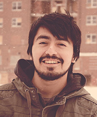 A headshot of the person.