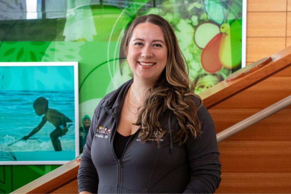 Portrait of Amanda Welter.