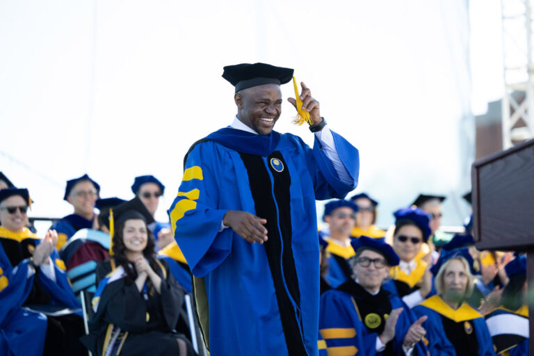 Remarks from the Class of 2026 Graduate Student Speaker Onesmo Mushi ’26W (PhD)