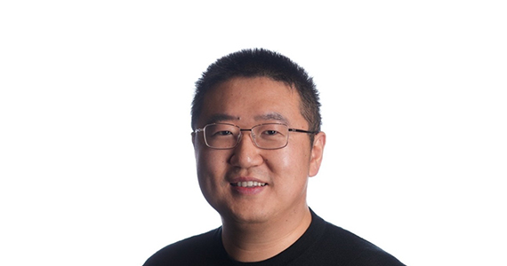 Closeup of Chenliang Xu against a white background.