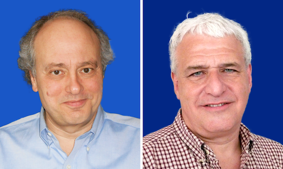 side-by-side headshots of Steve Goldman (left) and Eby Friedman