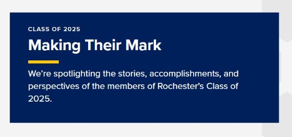 Screenshot of the Making Their Mark intro page.