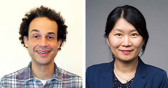 SIde-by-side headshots of Mark Buckley and Whasil Lee.