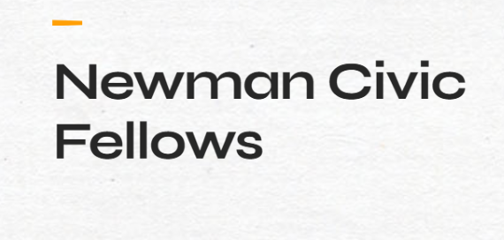 Newman Civic Fellows website image