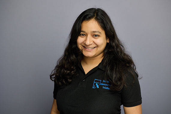 A medium shot of Juniyali Nauriyal.