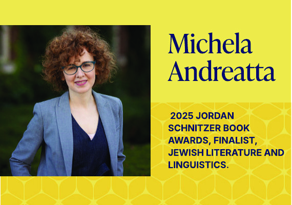 Graphic with photo of Michela Andreatta