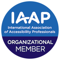 IAAP Organizational Member Badge