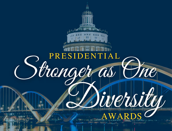 Presidential Stronger as One Diversity Awards