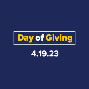 Day of Giving banner, 4.19.23