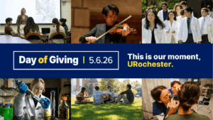 day of giving 5.6.26 - this is our moment, URochester graphic