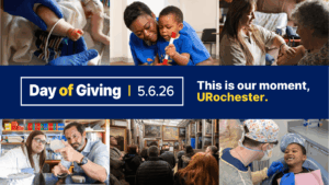 day of giving 5.6.26 - this is our moment, URochester graphic