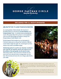 George Eastman Circle Associate Memberships