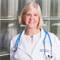 Ilene Wallmueller with stethoscope